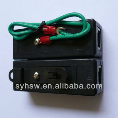 Protector de sobretensiones Ethernet/POE Cat6 de 52 g SY3160 Rj45 con tensión de línea de 60 V