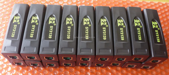 ABS Shell Material Ethernet Red RJ45 Protector de sobretensiones Rastreador de rayos