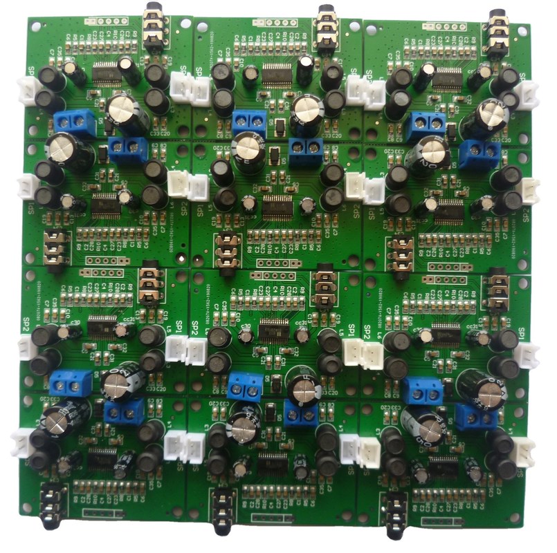 Diseño de PCB verde/amarillo/rojo/azul/negro/blanco y ensamblaje OEM de PCBA para necesidades de voltaje de 5V